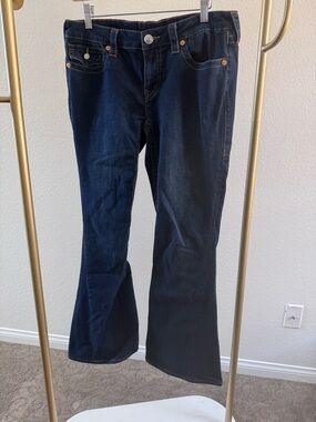 True Religion Low Rise Joey Flare Jeans
